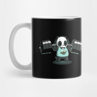 Cute Panda Gym Fitness Yoga Lover Animal Lover Design Mug